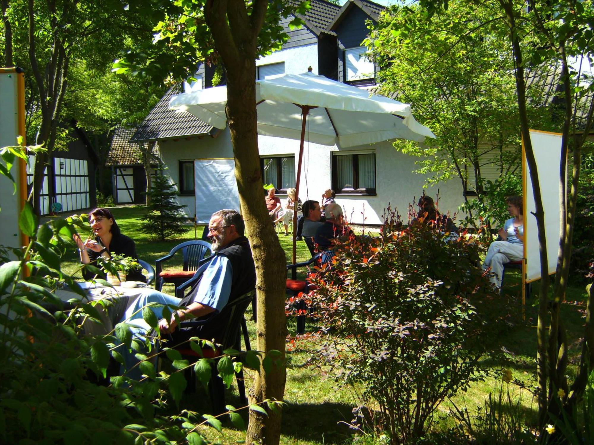 Seminarhotel Jakobsberg Grunberg Bagian luar foto